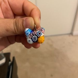 Original Venice Murano Glass butterfly pendent